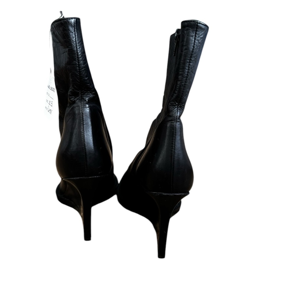 Ann Demeulemeester Black Wedge ankle booties Sz.38 - Picture 5 of 9